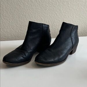 Lucky Brand Black Ankle Booties